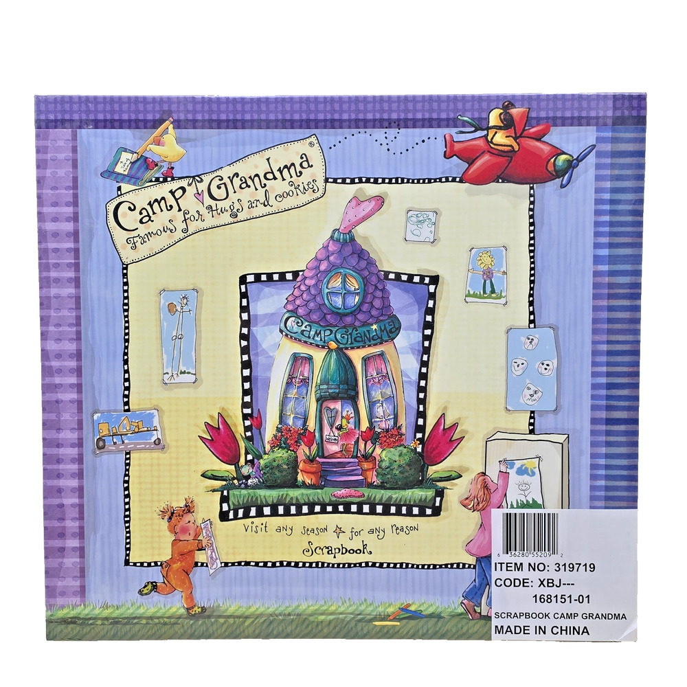 Camp Grandma Scrapbook 319719 Jessica Breedlove Vintage 2004 Brand New in Seal
